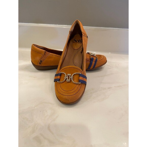 Womens Shoe Sofft  Leather Slip on Flats Size 6.5 M with Arch Support Casual - Picture 5 of 11